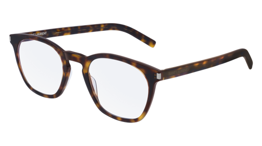 Saint Laurent Optical Frame Unisex Havana Havana Transparent