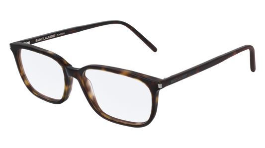 Saint Laurent Optical Frame Unisex Havana Havana Transparent