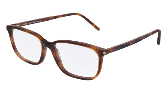 Saint Laurent Optical Frame Unisex Havana Havana Transparent