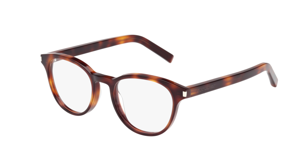 Saint Laurent Optical Frame Unisex Havana Havana Transparent