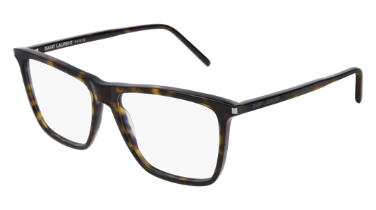 Saint Laurent Optical Frame Unisex Havana Havana Transparent