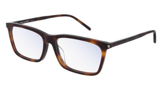 Saint Laurent Optical Frame Unisex Havana Havana Transparent