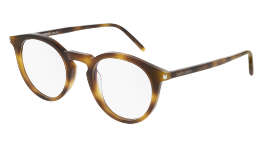 Saint Laurent Optical Frame Unisex Havana Havana Transparent