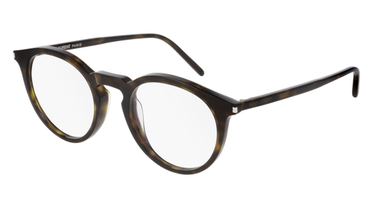 Saint Laurent Optical Frame Unisex Havana Havana Transparent