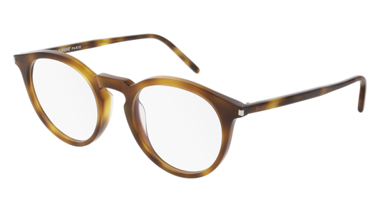 Saint Laurent Optical Frame Unisex Havana Havana Transparent