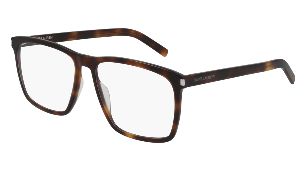 Saint Laurent Optical Frame Unisex Havana Havana Transparent