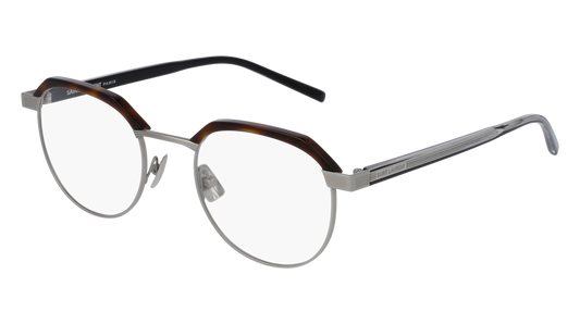 Saint Laurent Optical Frame Unisex Havana Havana Transparent