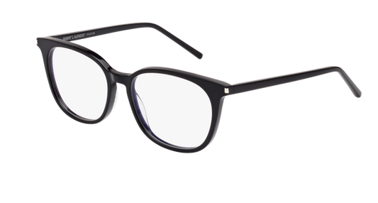 Saint Laurent Optical Frame Woman Black Black Transparent