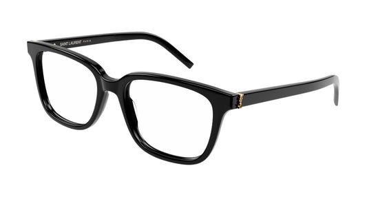 Saint Laurent Optical Frame Woman Black Black Transparent