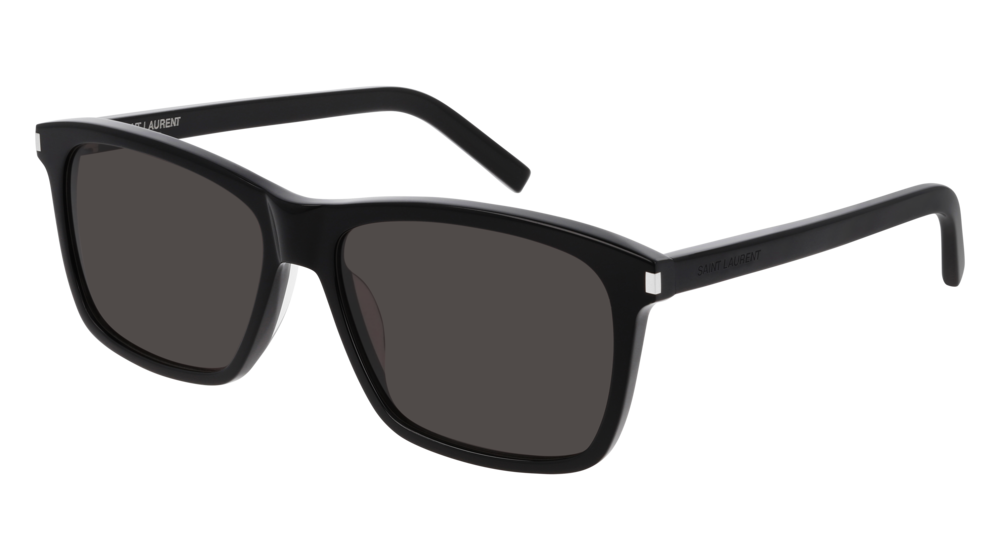 Saint Laurent Sunglass Man Black Black Black