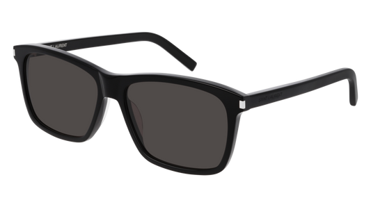 Saint Laurent Sunglass Man Black Black Black