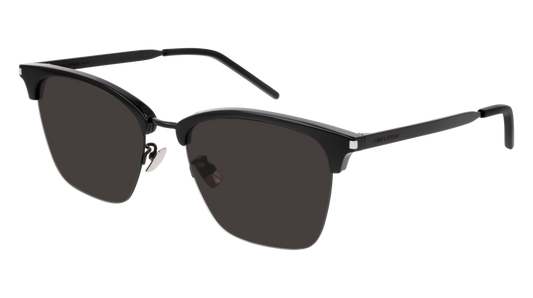 Saint Laurent Sunglass Man Black Black Black