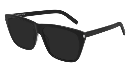 Saint Laurent Sunglass Man Black Black Black