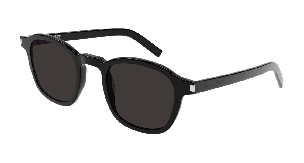 Saint Laurent Sunglass Man Black Black Black