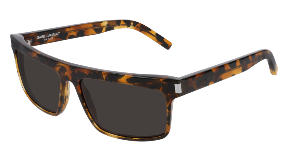 Saint Laurent Sunglass Man Havana Havana Black