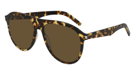 Saint Laurent Sunglass Man Havana Havana Brown