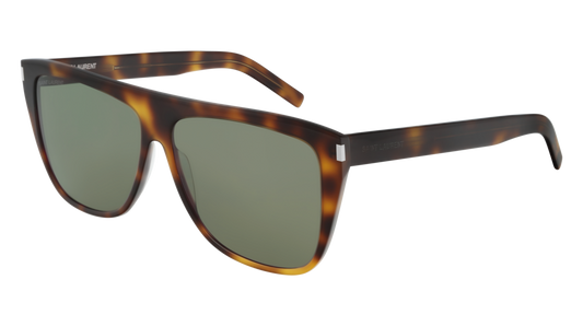 Saint Laurent Sunglass Man Havana Havana Green