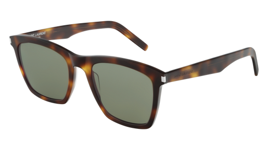 Saint Laurent Sunglass Man Havana Havana Green