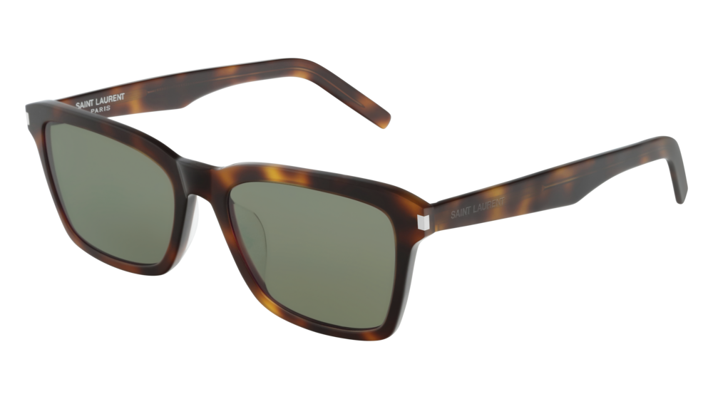 Saint Laurent Sunglass Man Havana Havana Green