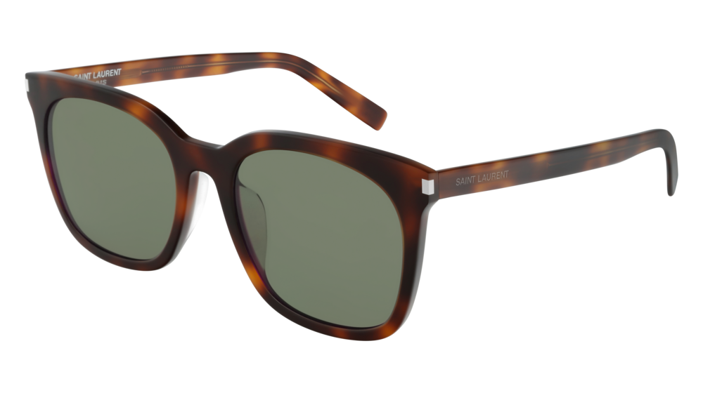 Saint Laurent Sunglass Man Havana Havana Green