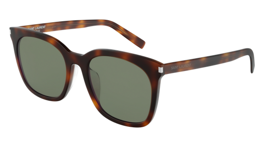 Saint Laurent Sunglass Man Havana Havana Green