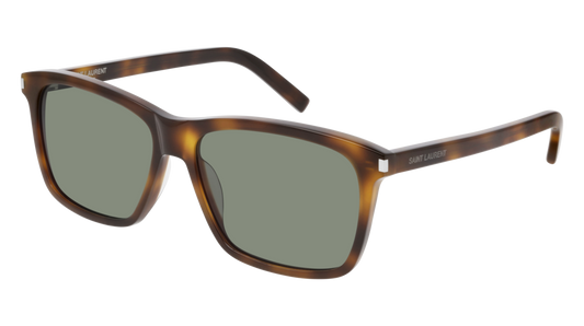 Saint Laurent Sunglass Man Havana Havana Green