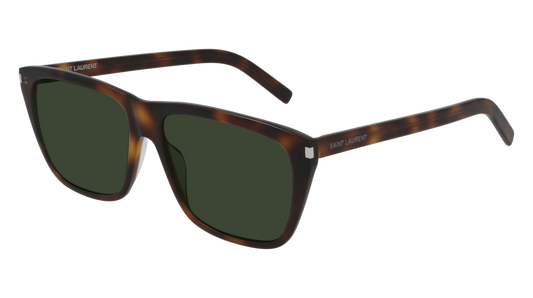 Saint Laurent Sunglass Man Havana Havana Green