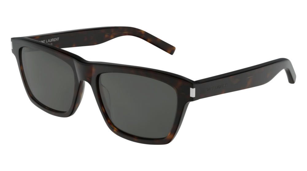 Saint Laurent Sunglass Man Havana Havana Grey