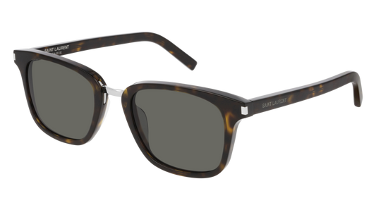 Saint Laurent Sunglass Man Havana Havana Grey