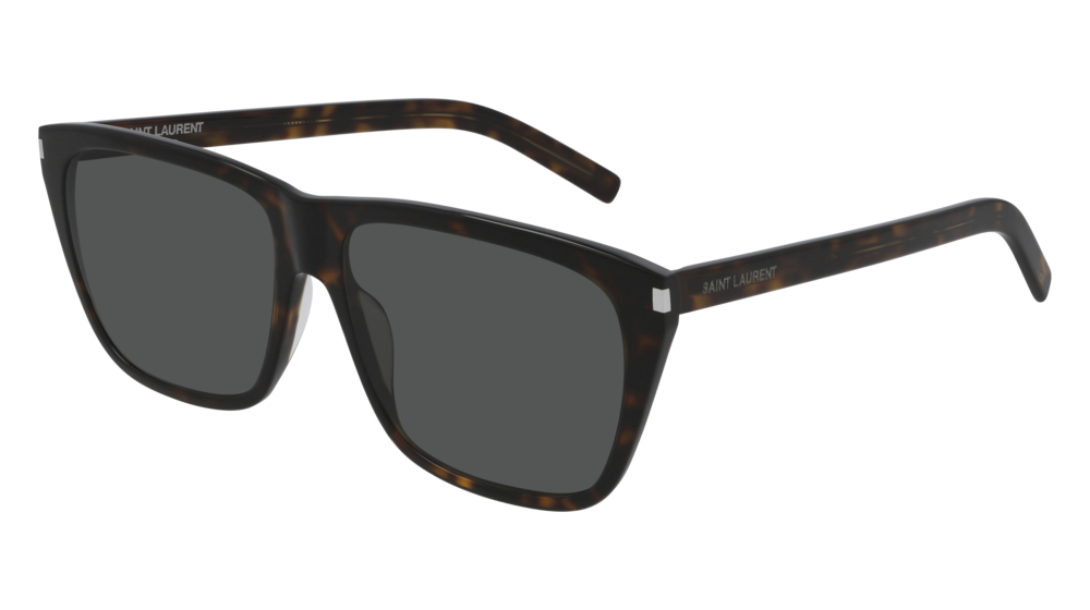 Saint Laurent Sunglass Man Havana Havana Grey