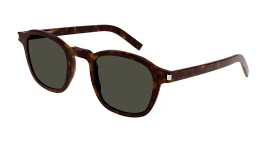 Saint Laurent Sunglass Man Havana Havana Grey