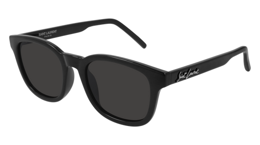 Saint Laurent Sunglass Man Black Black Black