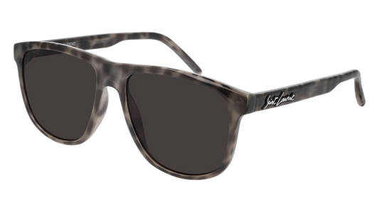 Saint Laurent Sunglass Man Grey Grey Black