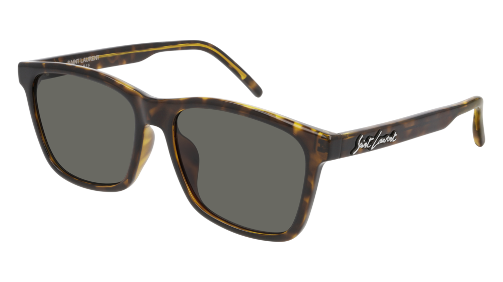 Saint Laurent Sunglass Man Havana Havana Grey