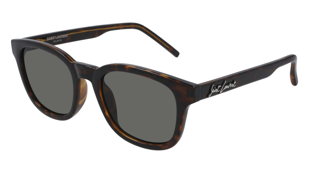 Saint Laurent Sunglass Man Havana Havana Grey