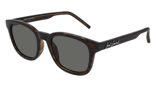 Saint Laurent Sunglass Man Havana Havana Grey