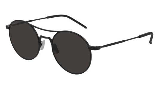 Saint Laurent Sunglass Man Black Black Black