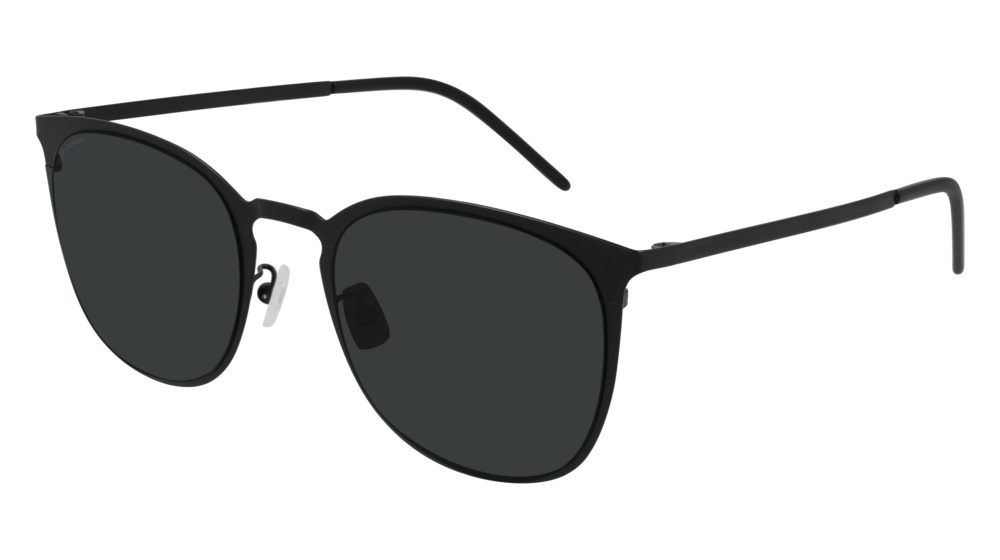 Saint Laurent Sunglass Man Black Black Black