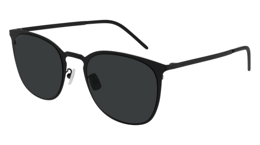 Saint Laurent Sunglass Man Black Black Black