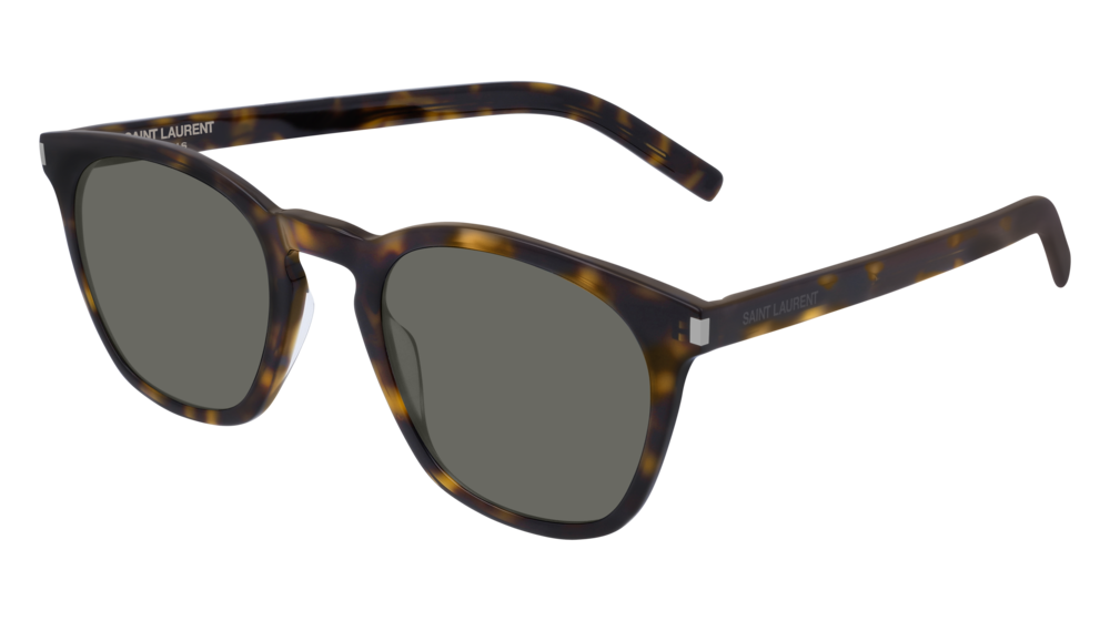 Saint Laurent Sunglass Unisex Havana Havana Grey