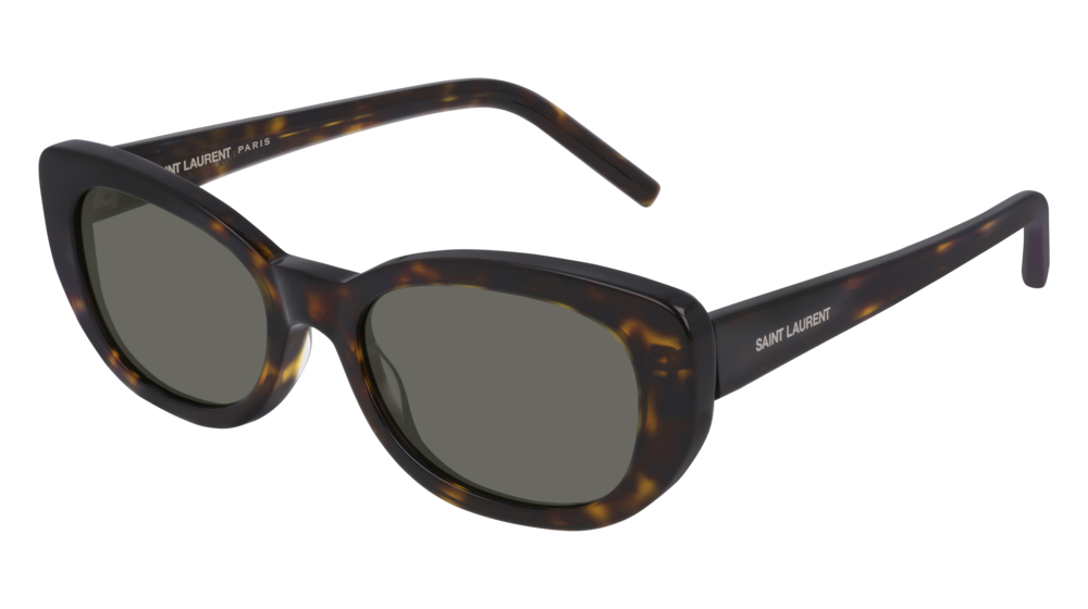 Saint Laurent Sunglass Unisex Havana Havana Grey