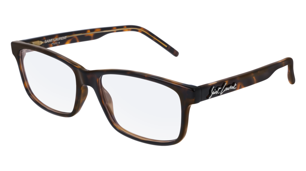 Saint Laurent Sunglass Unisex Havana Havana Transparent