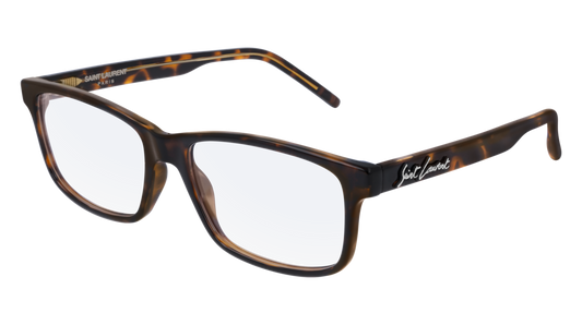 Saint Laurent Sunglass Unisex Havana Havana Transparent