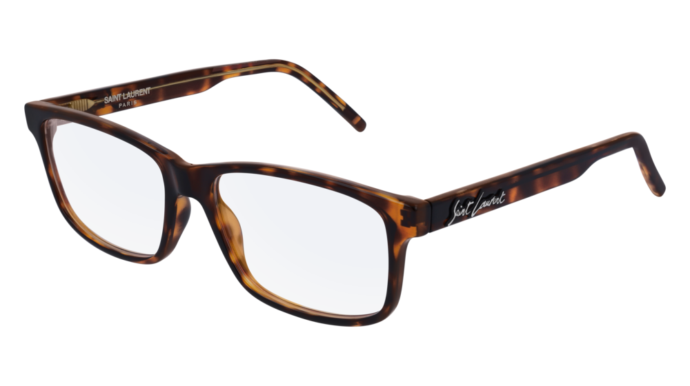 Saint Laurent Sunglass Unisex Havana Havana Transparent