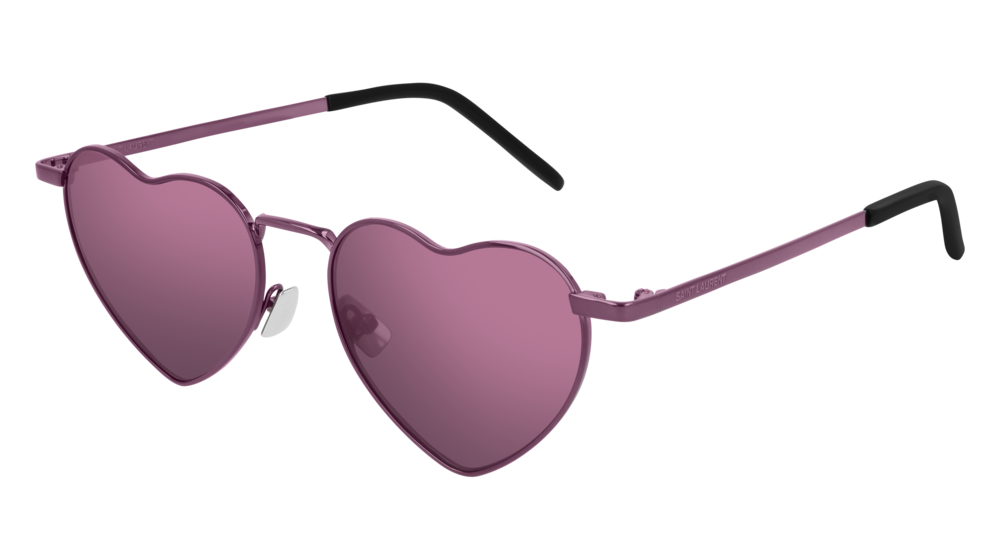 Saint Laurent Sunglass Unisex Pink Pink Pink