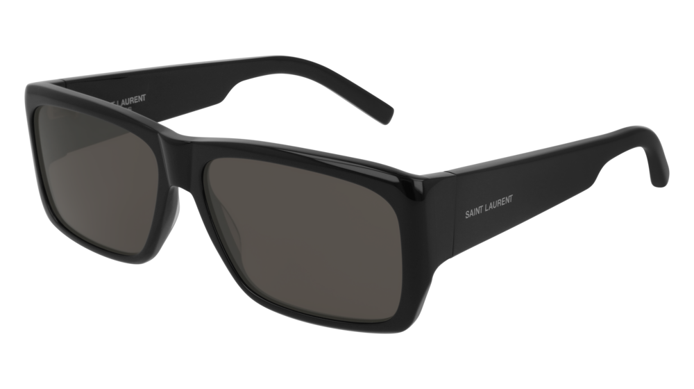 Saint Laurent Sunglass Unisex Black Black Black