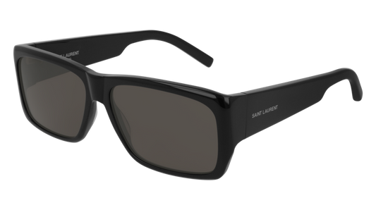 Saint Laurent Sunglass Unisex Black Black Black