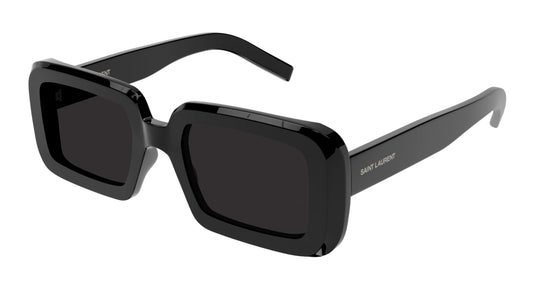 Saint Laurent Sunglass Unisex Black Black Black