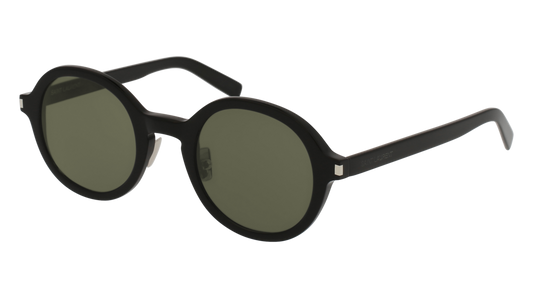 Saint Laurent Sunglass Unisex Black Black Grey