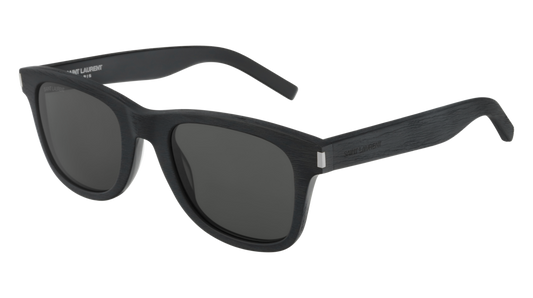 Saint Laurent Sunglass Unisex Black Black Grey